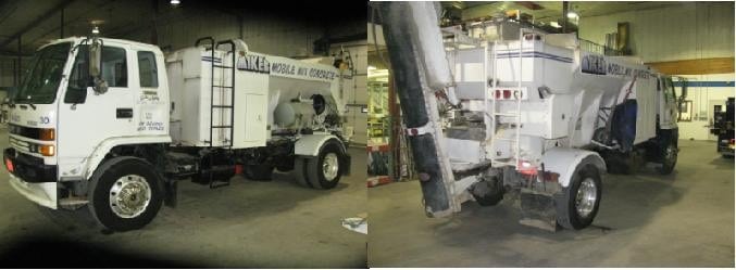 Casper Mix Truck Isuzu Cab-Over Mobile Mix Truck